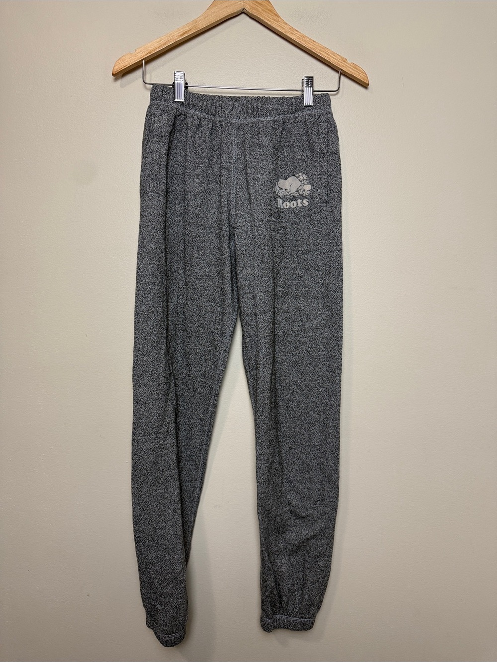 Roots Dark Gray Heather Joggers size XXS